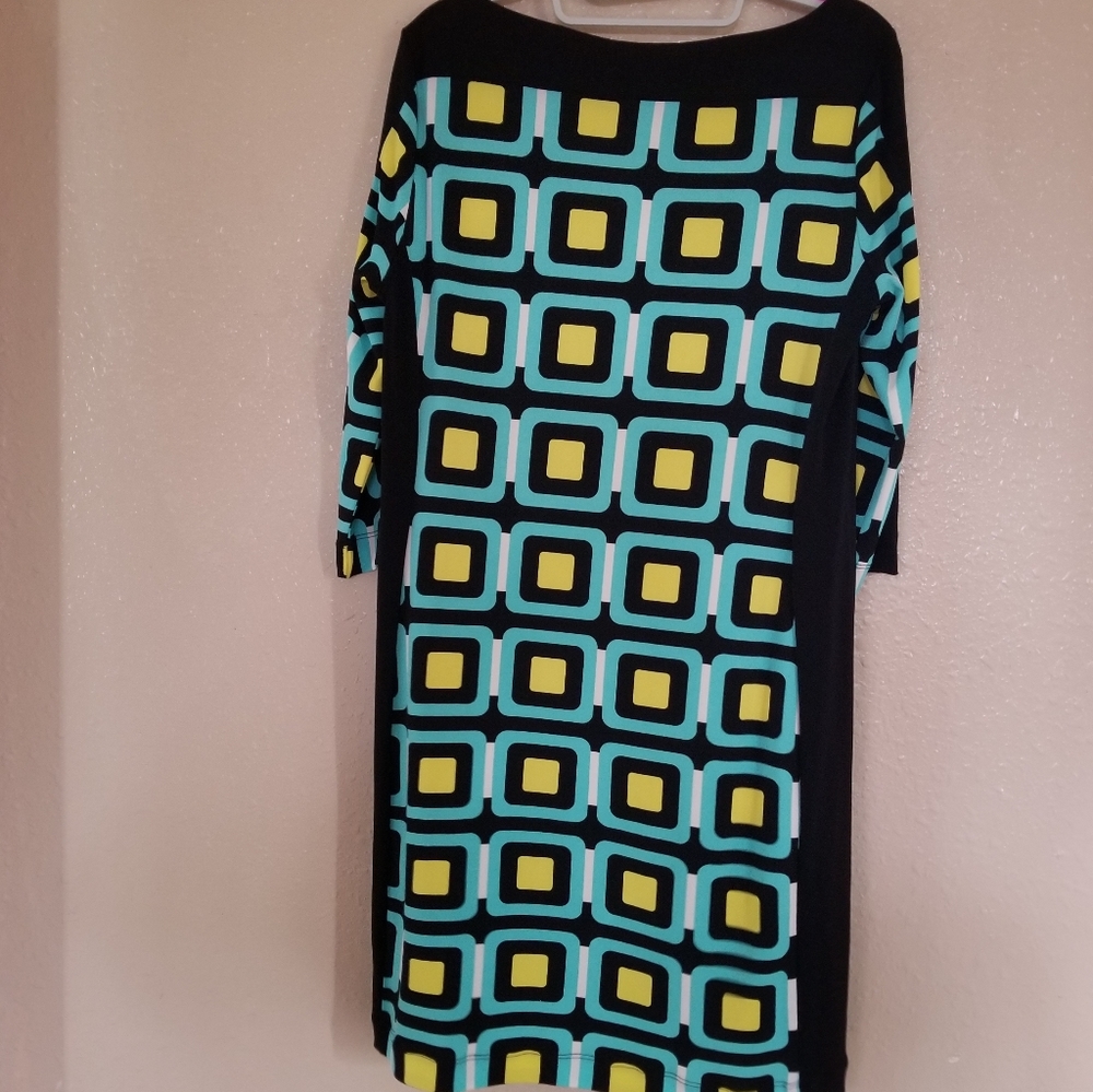 NWT Banana Republic Geometric Pattern Shift Dress